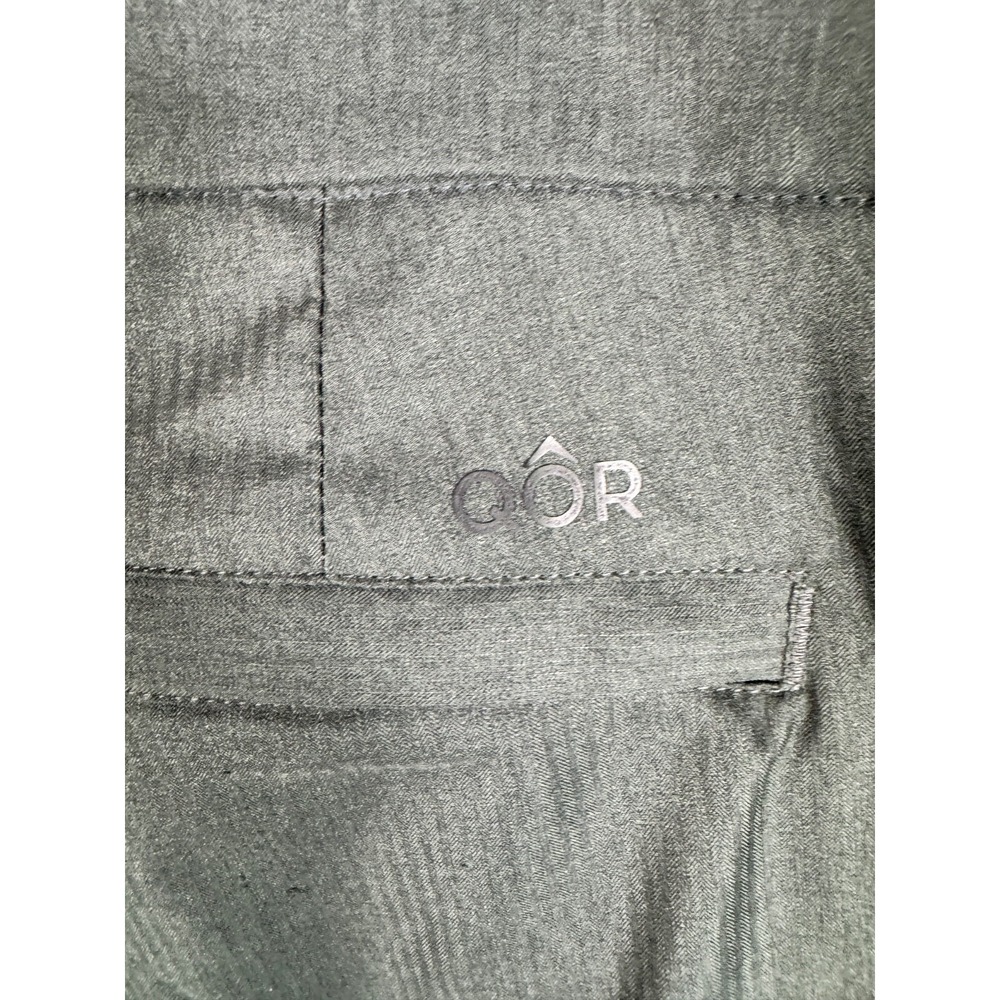 QOR Nylon Hiking‎ Pants Mens Size 32 Green With Pockets - Picture 6 of 12
